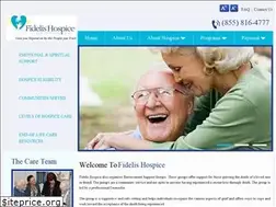 Sites similar to fidelishospice.com