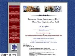 Sites similar to fidelityhomeinspections.com