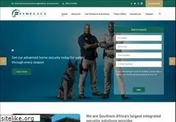 Sites similar to fidelitysecurity.co.za