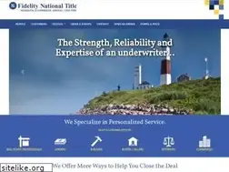 Sites similar to fidelitytitleny.com
