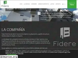 Sites similar to fidere-socimi.com