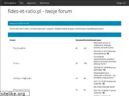Sites similar to fides-et-ratio.pl