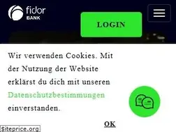 Sites similar to fidor.de