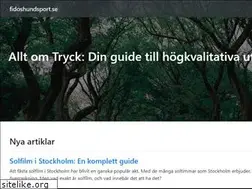 Sites similar to fidoshundsport.se