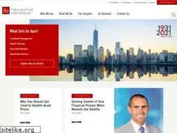 Sites similar to fiduciarytrust.com