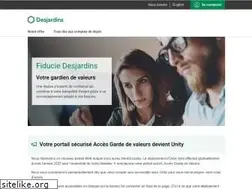 Sites similar to fiduciedesjardins.com