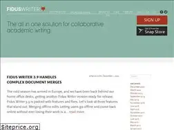 Sites similar to fiduswriter.org