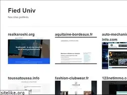 Sites similar to fied-univ.fr