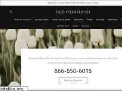 Sites similar to fieldfreshflorist.com