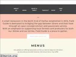 Sites similar to fieldguidehfx.com