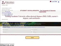 Sites similar to fielding.edu