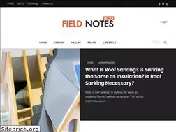 Sites similar to fieldnotesblog.com.au