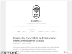 Sites similar to fieldnotespod.com