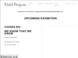 Sites similar to fieldprojectsgallery.com