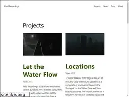 Sites similar to fieldrecordings.net