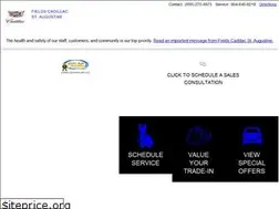 Sites similar to fieldscadillacstaugustine.com