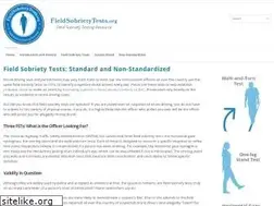 Sites similar to fieldsobrietytests.org