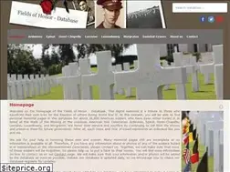 Sites similar to fieldsofhonor-database.com
