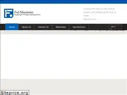 Sites similar to fielministries.com
