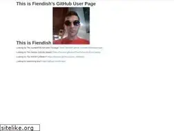 Sites similar to fiendish.github.io
