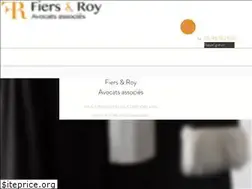 Sites similar to fiers-roy-avocats.com