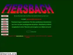 Sites similar to fiersbach-ak.de