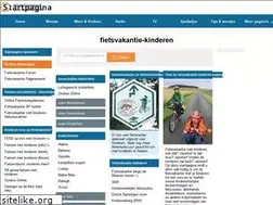 Sites similar to fietsvakantie-kinderen.startpagina.nl