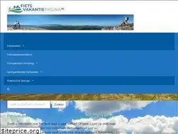 Sites similar to fietsvakantiepagina.nl