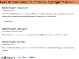 Sites similar to fifa-mons.be