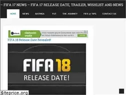 Sites similar to fifa17news.com