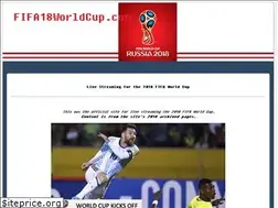 Sites similar to fifa18worldcup.com
