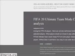 Sites similar to fifa20coin.blogspot.com