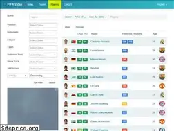 Sites similar to fifaindex.com