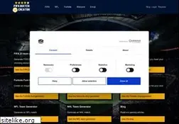 Sites similar to fifamatchcreator.com