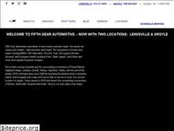 Sites similar to fifthgear.biz