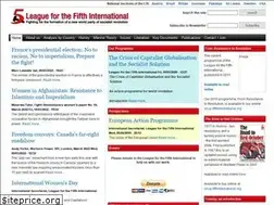 Sites similar to fifthinternational.org