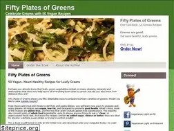 Sites similar to fiftyplatesofgreens.com