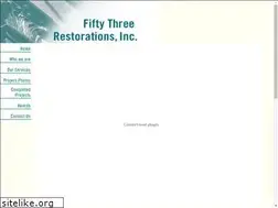 Sites similar to fiftythreerestorations.com
