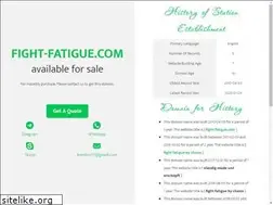 Sites similar to fight-fatigue.com