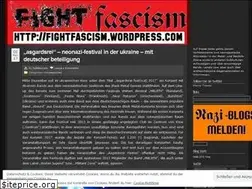 Sites similar to fightfascism.wordpress.com