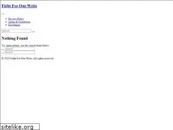 Sites similar to fightforourwrite.com