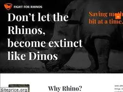 Sites similar to fightforrhinos.com