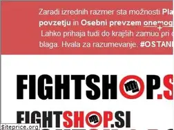 Sites similar to fightshop.si