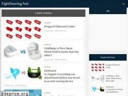 Sites similar to fightsnoring.net