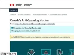 Sites similar to fightspam.gc.ca