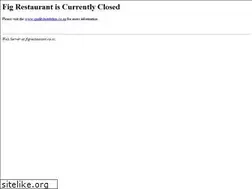 Sites similar to figrestaurant.co.nz