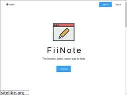 Sites similar to fiinote.com