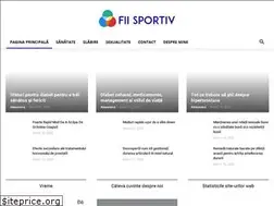 Sites similar to fiisportiv.ro