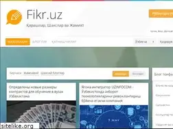 Sites similar to fikr.uz