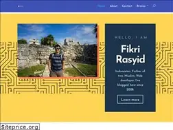 Sites similar to fikrirasyid.com
